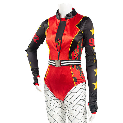 Harley Quinn Roller Derby Halloween Outfit Cosplay Costume From Yicosplay