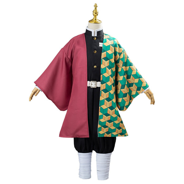 Demon Slayer Giyu Tomioka Kimono Halloween Outfit Cosplay Costume From Yicosplay