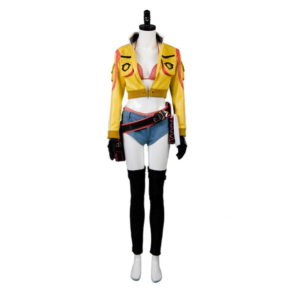 Final Fantasy Xv Ff15 Cindy Aurum Gas Station Service Uniform Cosplay Costume From Yicosplay