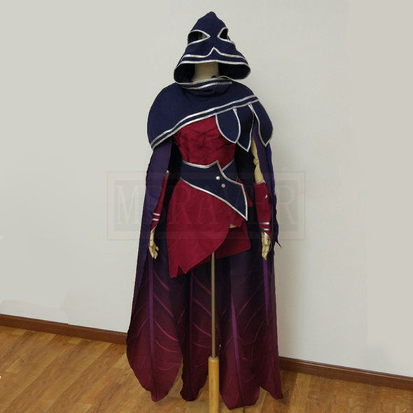 League of Legends LOL Xayah Cosplay Costume From Yicosplay