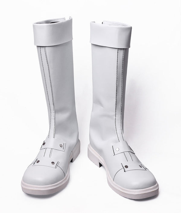 My Hero Academia Shoto Todoroki White Cosplay Boots From Yicosplay