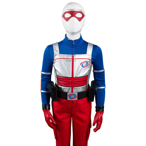 Kid Henry Danger Halloween Costume with Mask From Yicosplay