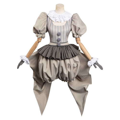 It Pennywise HORROR Outfits Halloween Carnival Suit Cosplay Costume From Yicosplay