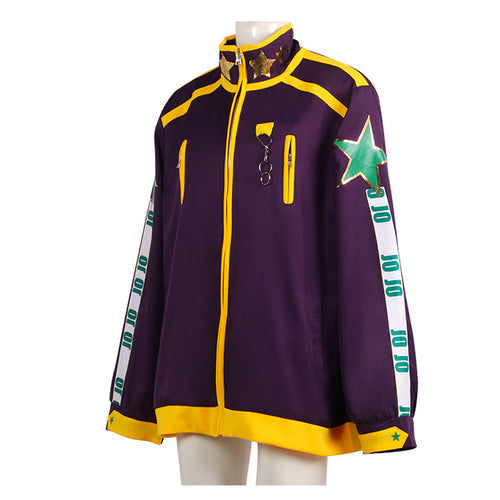 JOJO Kujo Jotaro Zip Up Halloween Suit Cosplay Costume From Yicosplay