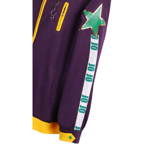 JOJO Kujo Jotaro Zip Up Halloween Suit Cosplay Costume From Yicosplay