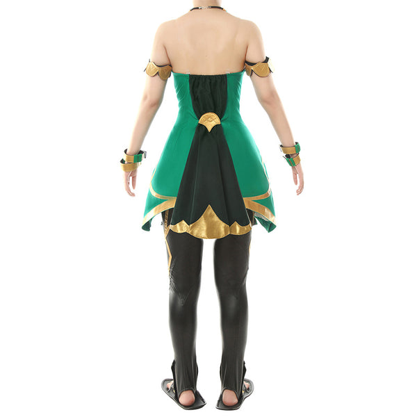 League of Legends Empress of The Elements Qiyana Cosplay Costume From Yicosplay