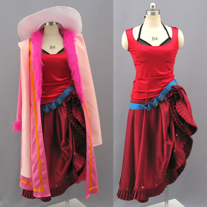 Nefertari Vivi One Piece Red Halloween Costume Pirate Queen Vivi Cosplay Outfits From Yicosplay