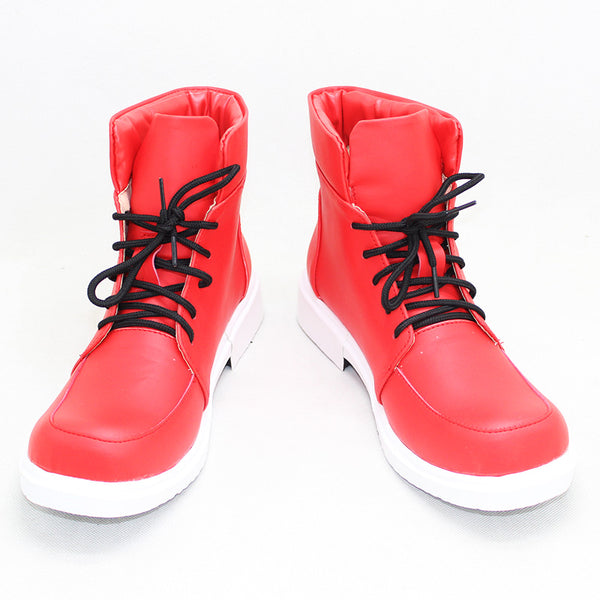 My Hero Academia Boku No Hero Akademia Izuku Midoriya Deku Red Cosplay Shoes Boots From Yicosplay