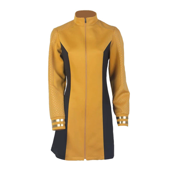 Star Trek Strange New World Una Chin Riley Cosplay Costume Women Yellow From Yicosplay