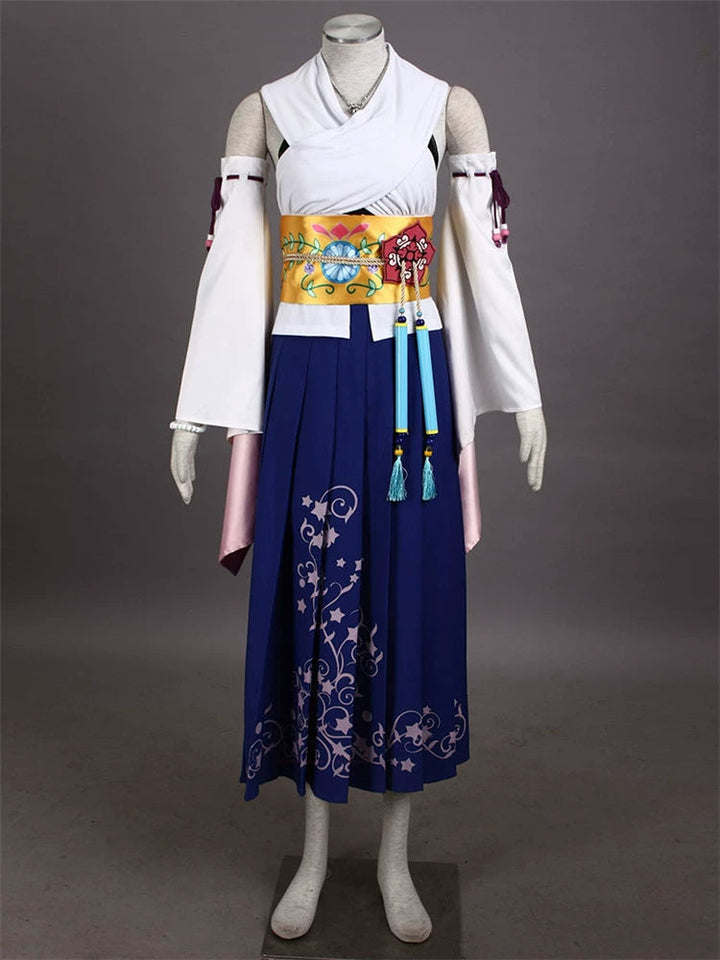 Final Fantasy 10 Yuna Cosplay Costume From Yicosplay