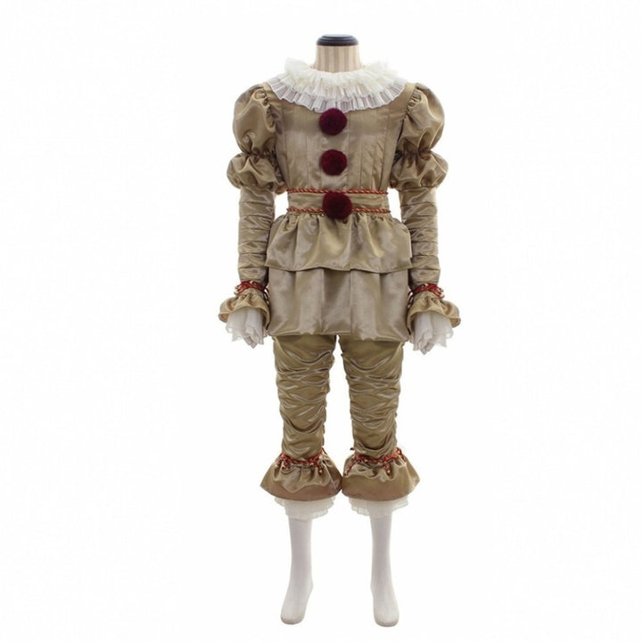 It Pennywise The Clown Golden Halloween Outfit Cosplay Costume From Yicosplay