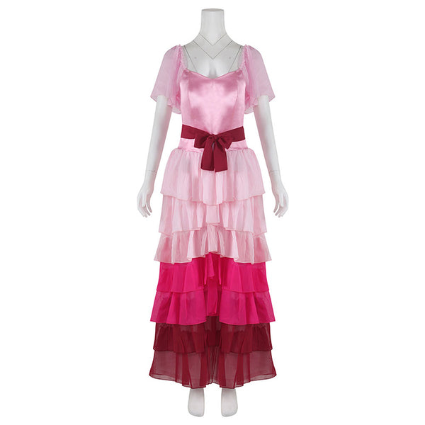 Harry Potter Hermione Christmas Ball Pink Dress Cosplay Costume From Yicosplay