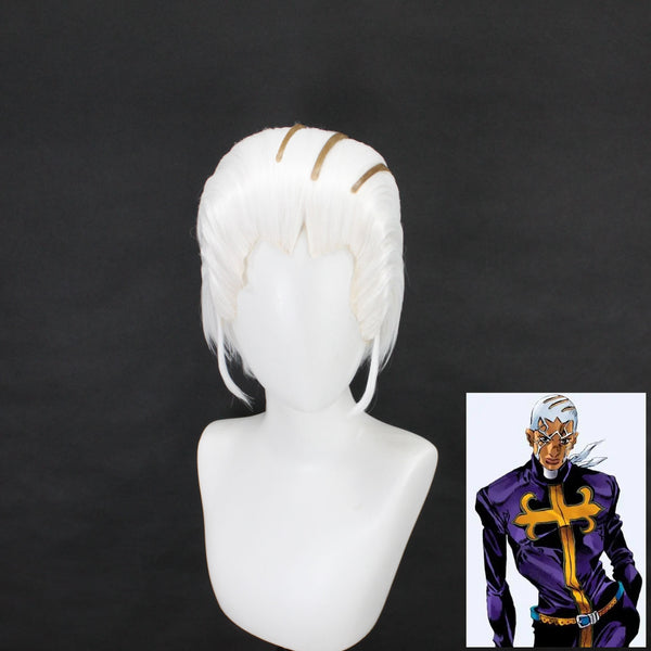 Enrico Pucci Jojos Bizarre Adventure Cosplay Wig From Yicosplay