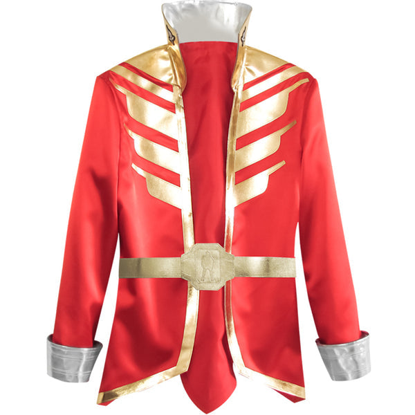 Power Rangers Super Megaforce Red Ranger Cosplay Costume From Yicosplay