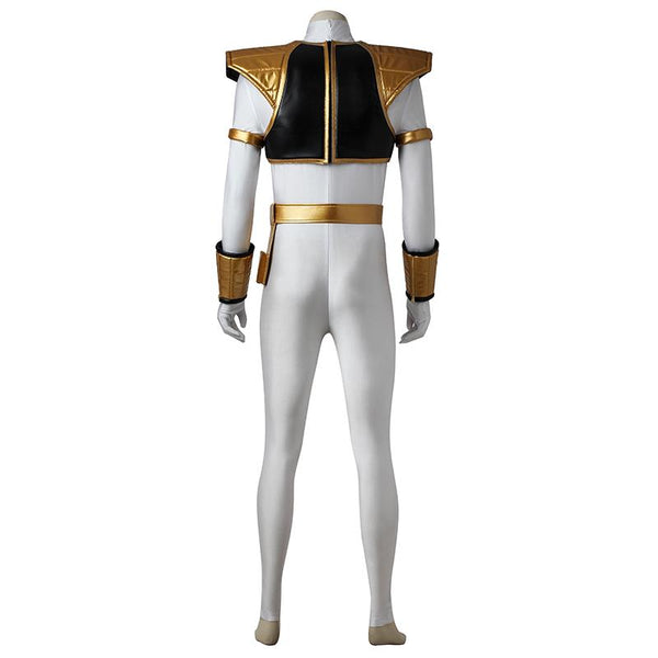 Mighty Morphin Power Rangers White Ranger Tommy Oliver Cosplay Costume From Yicosplay