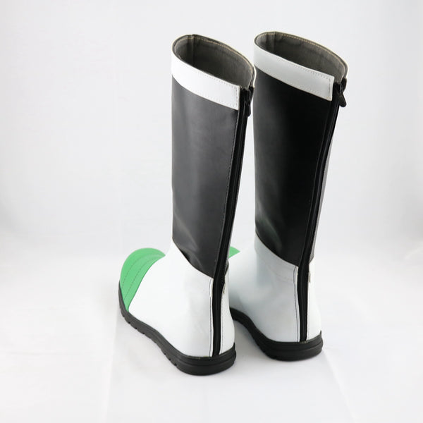 Dragon Ball Super: Broly Broly White Green Cosplay Boot From Yicosplay