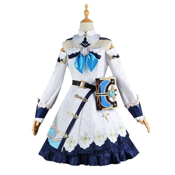 Genshin Impact Barbara Dress Outfits Halloween Suit Cosplay Costume From Yicosplay