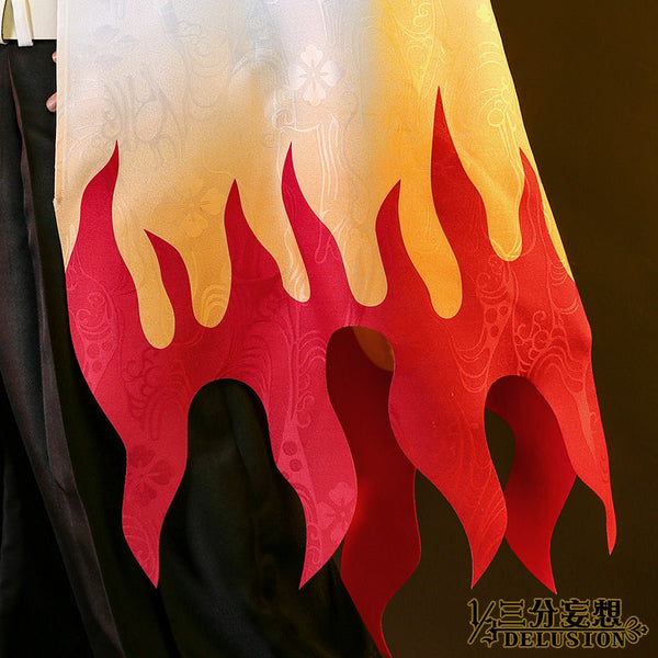 Demon Slayer Flame Hashira Kyojuro Rengoku Cosplay Cape From Yicosplay