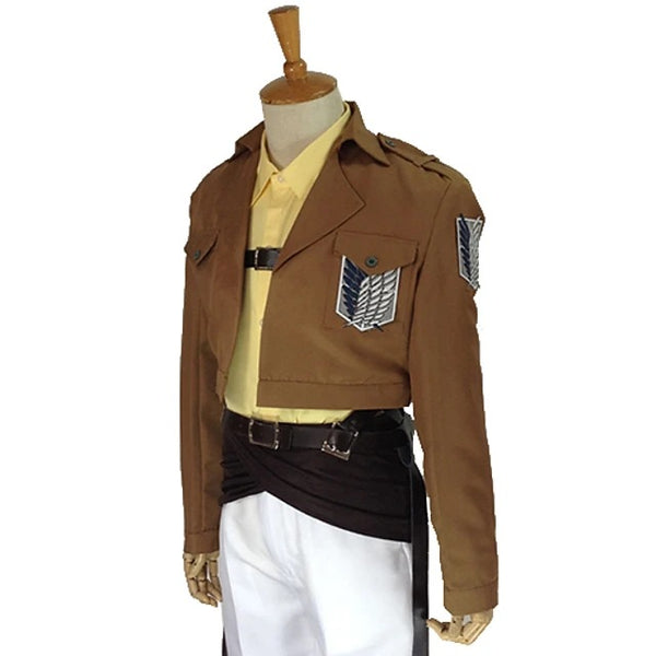 Aot Shingeki No Kyojin Scout Regiment Hange Zoe Hanji Zoe Cosplay Costume Halloween Outfit Jacket From Yicosplay