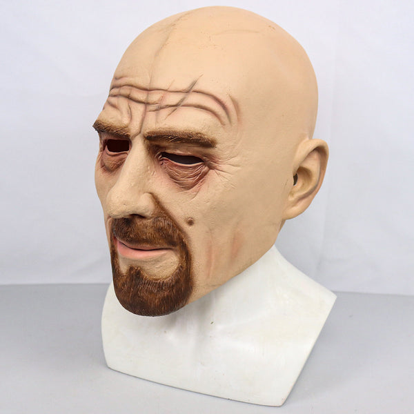 Walter White Masks Breaking Bad Realistic Latex Face for Halloween From Yicosplay