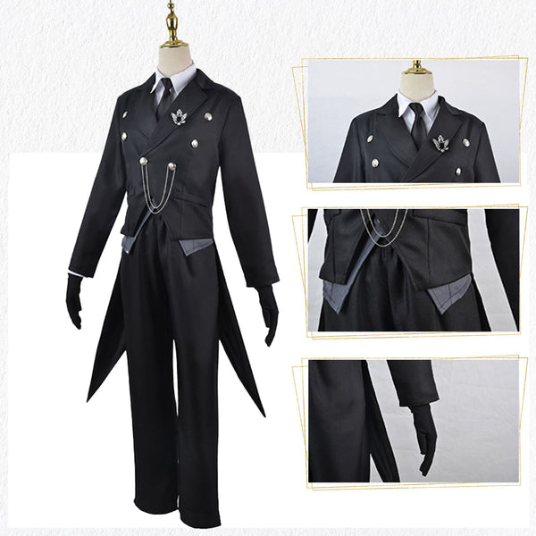 Black Butler Sebastian Michaelis Halloween Suit Cosplay Costume From Yicosplay