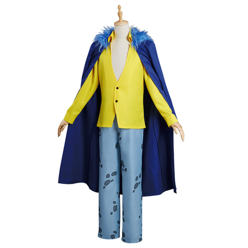 Law Onigashima Outfit One Piece Cosplay Costume From Yicosplay