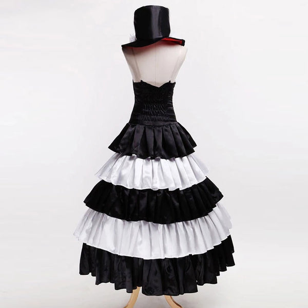 One Piece Perona Gothic Lolita Dress Outfits Cosplay Costume From Yicosplay