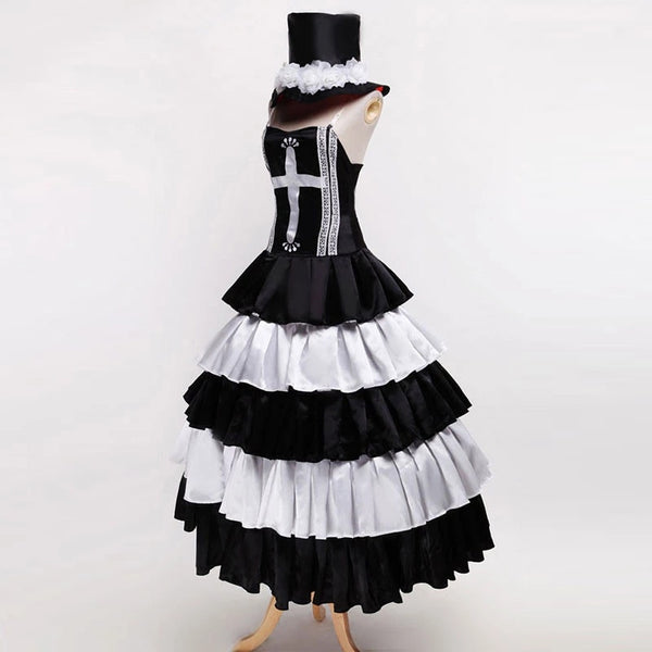 One Piece Perona Gothic Lolita Dress Outfits Cosplay Costume From Yicosplay