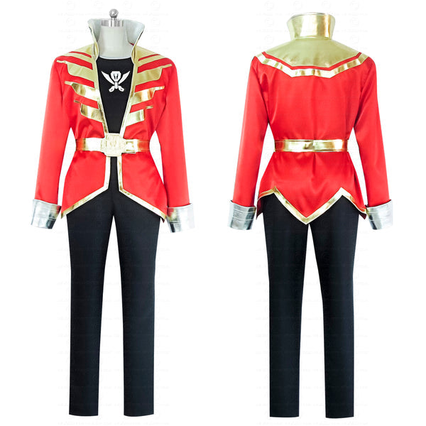 Power Rangers Super Megaforce Red Ranger Cosplay Costume From Yicosplay