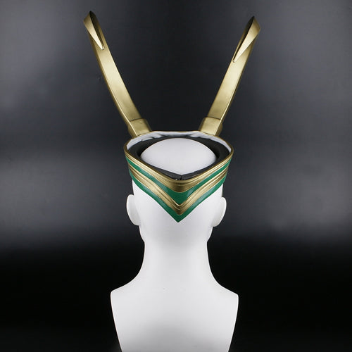 Loki Cosplay PVC Headwear Headband Helmet Masquerade Halloween Party Costume Props From Yicosplay