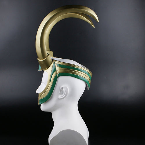 Loki Cosplay PVC Headwear Headband Helmet Masquerade Halloween Party Costume Props From Yicosplay