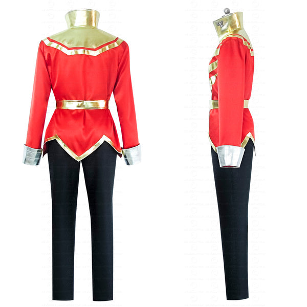 Power Rangers Super Megaforce Red Ranger Cosplay Costume From Yicosplay