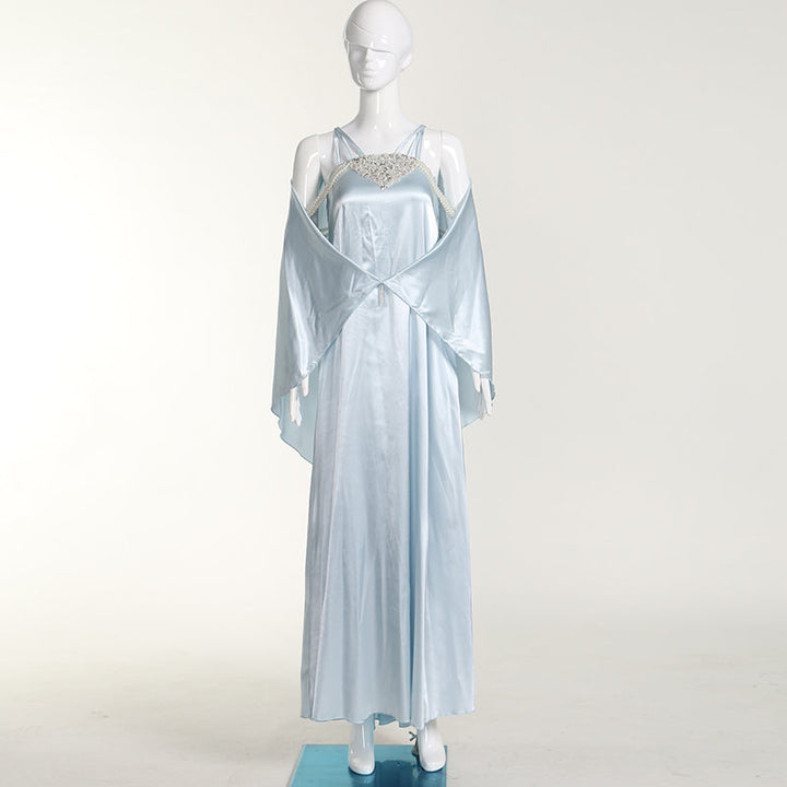 Padme Amidala Blue Night Cosplay Dress From Yicosplay