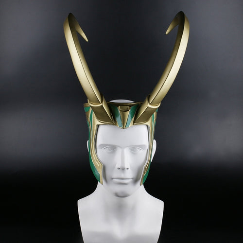 Loki Cosplay PVC Headwear Headband Helmet Masquerade Halloween Party Costume Props From Yicosplay