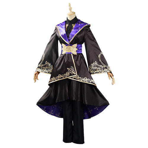 Twisted Wonderland Riddle Rosehearts Black Cosplay Costume From Yicosplay