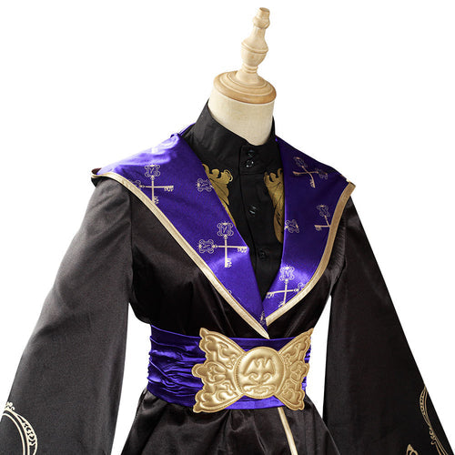 Twisted Wonderland Riddle Rosehearts Black Cosplay Costume From Yicosplay