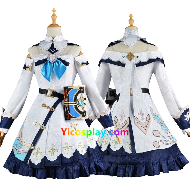 Genshin Impact Barbara Dress Outfits Halloween Suit Cosplay Costume From Yicosplay