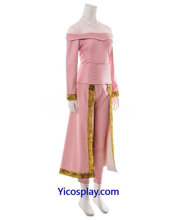 Audrey Pink Dress Cosplay Costumes From Yicosplay