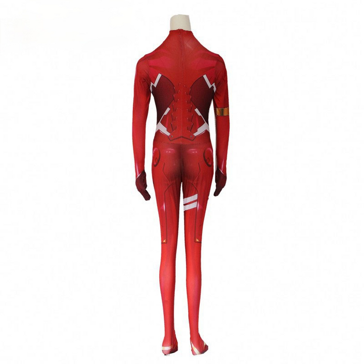 Darling In The Franxx Zero Two Spandex Jumpsuit Cosplay Costume From Yicosplay