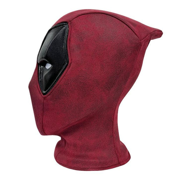 Deadpool Wade Wilson Suede Helmet Head Hood From Yicosplay