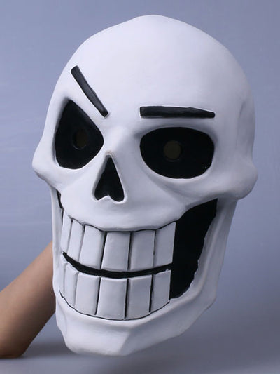 Undertale Papyrus and Sans Halloween Cosplay Face Mask for Adults From Yicosplay