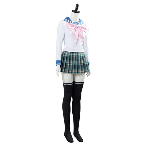 Danganronpa 3 SAYAKA MAIZONO Women Uniform Dress Outfit Halloween Suit Costume Cosplay Costume From Yicosplay