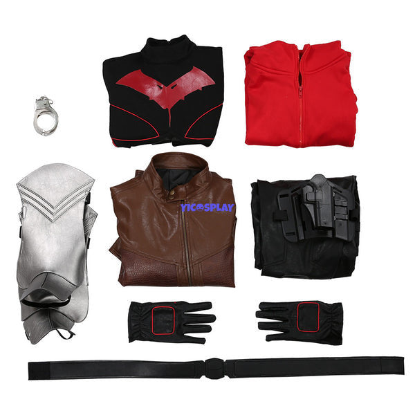 Titans Season 3 Jason Todd Red Hood Outfits Cosplay Costume From Yicosplay