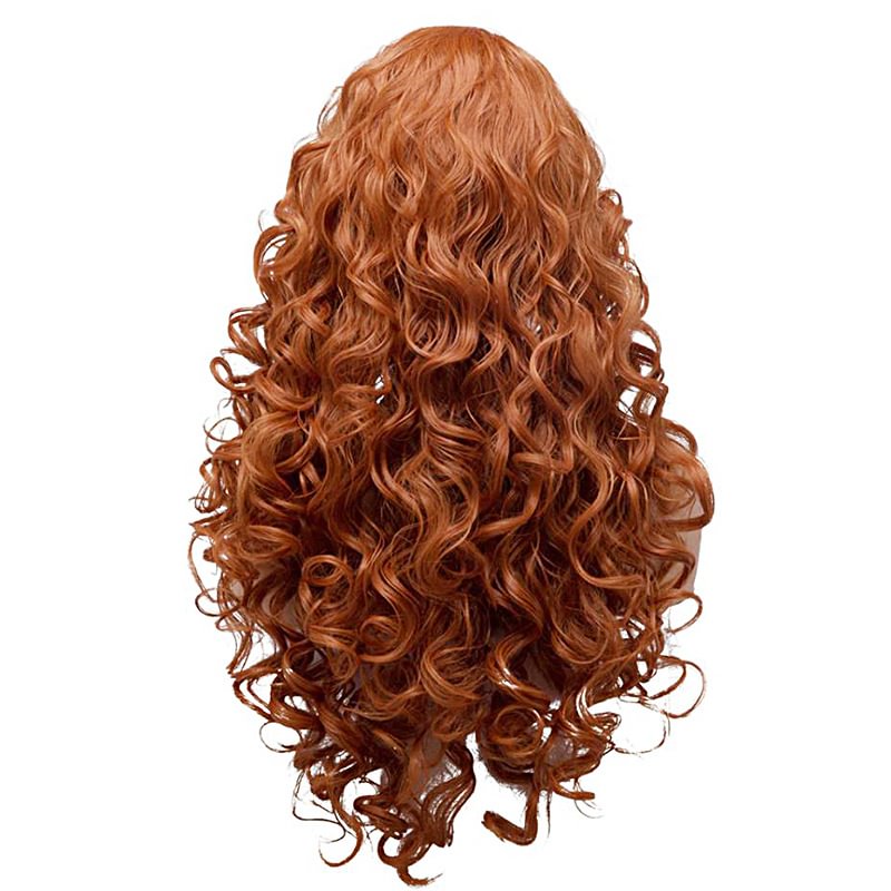 Titanic Rose Movie Cosplay Wig Halloween Red Hair