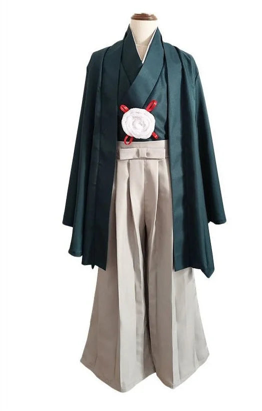 My Hero Academia Boku No Hero Akademia Izuku Midoriya Deku New Year Kimono Cosplay Costume From Yicosplay