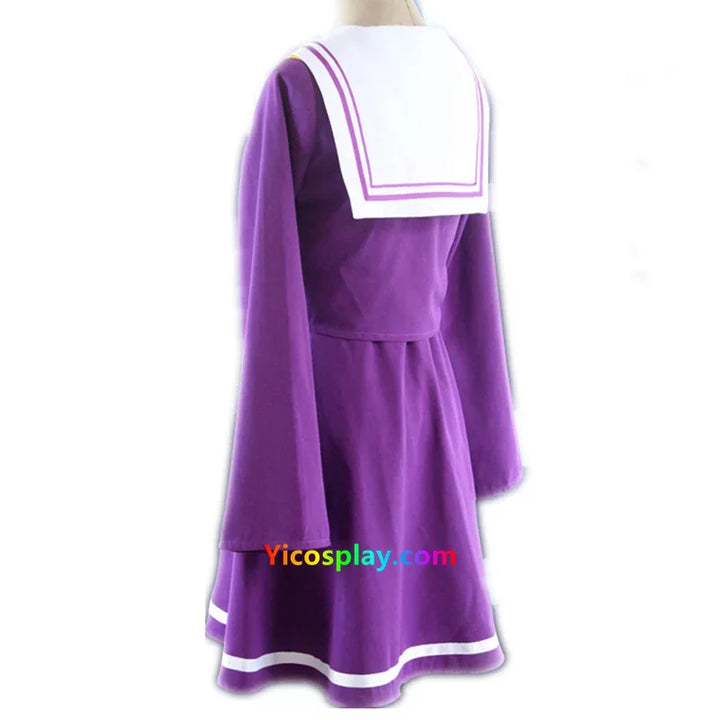 No Game No Life Shiro Sailor Suit Cosplay Uniform Costume From Yicosplay