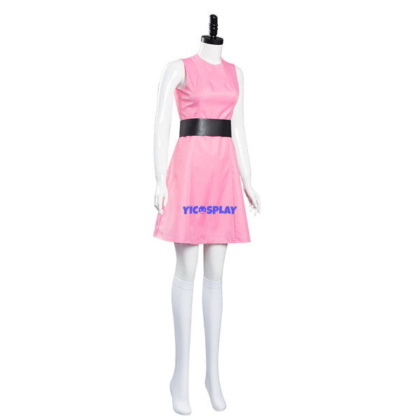 The Powerpuff Girls Blossom Pink Halloween Dress Cosplay Costume From Yicosplay