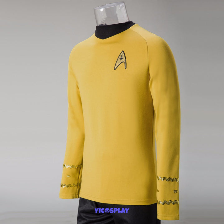 Star Trek Captain Kirk Costume Uniform Shirt From Yicosplay