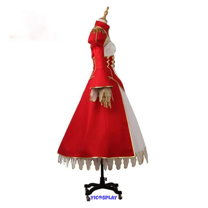 Fate /Grand Order Nero Claudius Caesar Augustus Germanicus Red Saber Cosplay Costume From Yicosplay