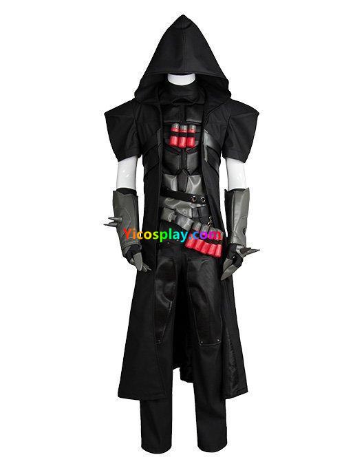 Overwatch 2 Reaper Halloween Outfit Cosplay Costume From Yicosplay